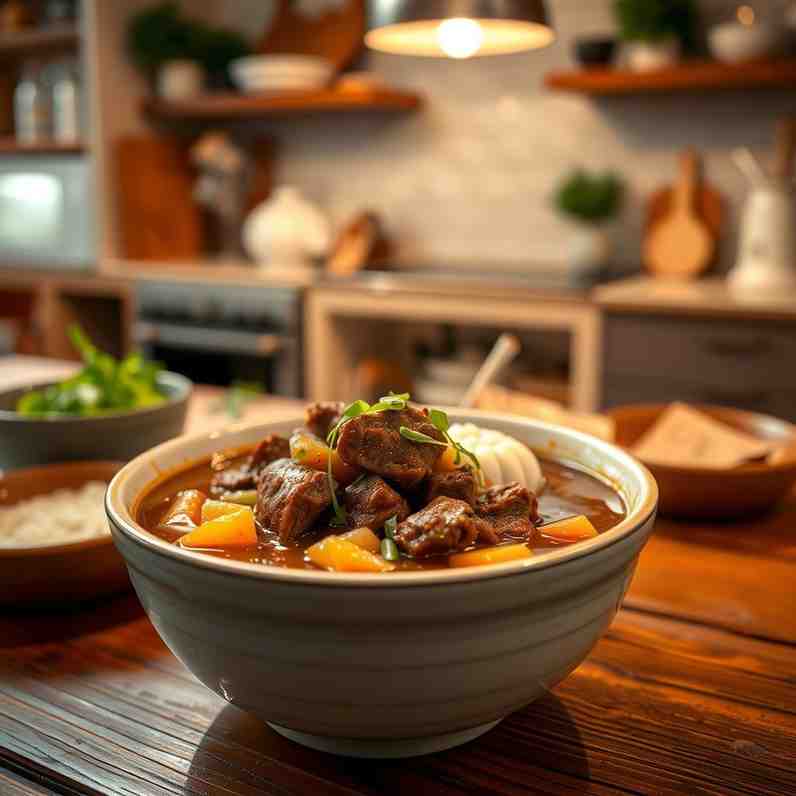 Cowfoot Soup Recipe (Beef)